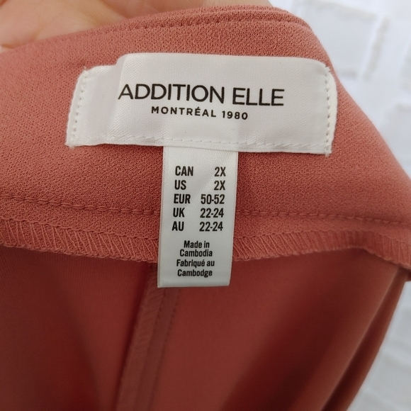 ADDITION Elle pink trousers size 2X - Picture 8 of 14